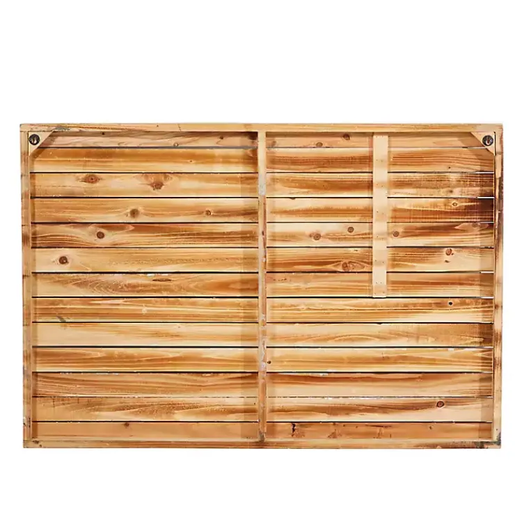 Kirklands Home Dark American Flag Wooden Wall Sculpture Brown Sale
