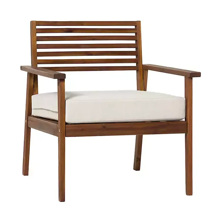 Kirklands Home Dark Brown Zane Outdoor Club Chair Online