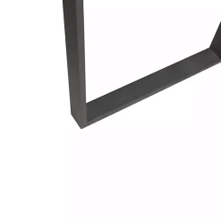 Kirklands Home Dark Coffee Wood Computer Desk Clearance