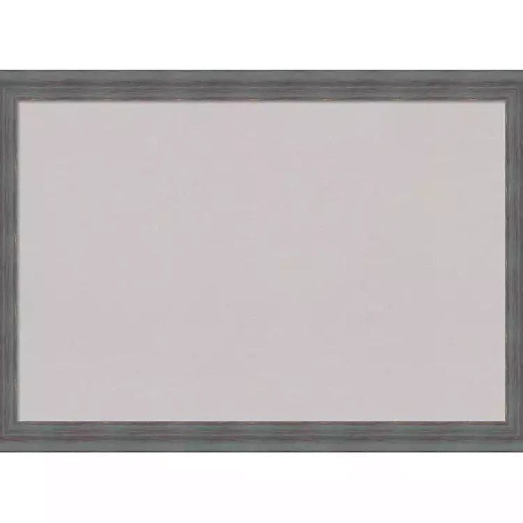 Memo & Chalkboards>Kirklands Home Dark Framed Corkboard Gray