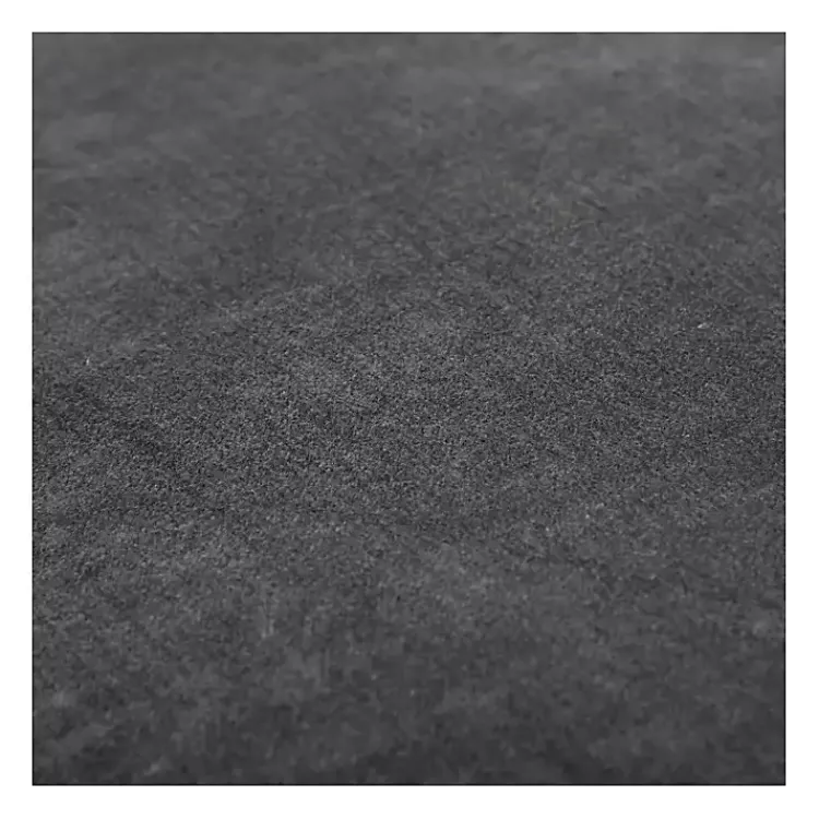 Pillows>Kirklands Home Dark Solid Cotton Pillow, 22 in. Gray