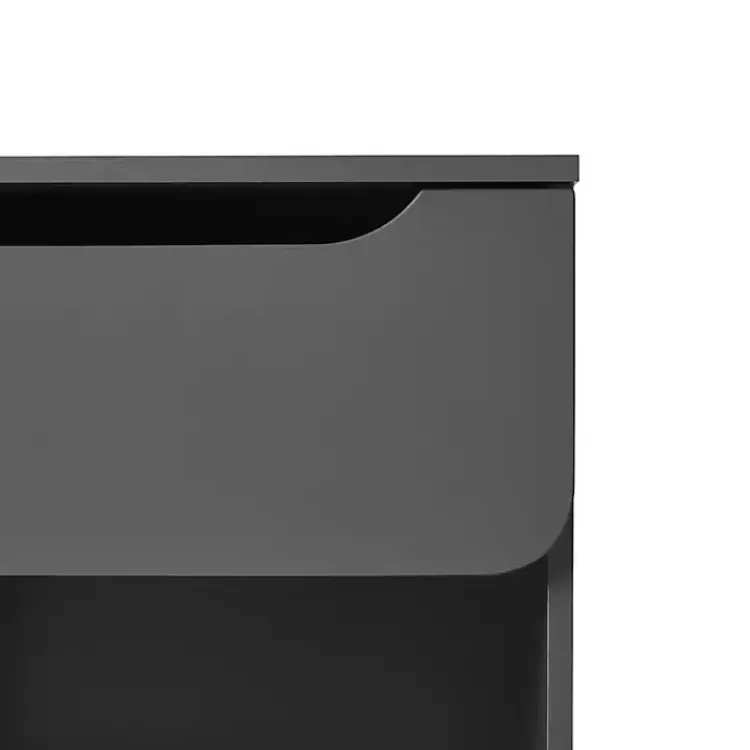 Kirklands Home Dark Stanley Single Drawer Nightstand Gray Online