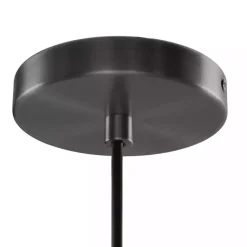 Kirklands Home Dark Metal Glass Avalon Pendant Light Gray Online
