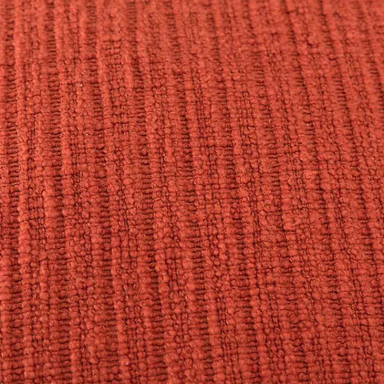 Pillows>Kirklands Home Dark Subtle Striped Oversized Pillow Orange