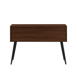 Kirklands Home Dark Walnut 2-Drawer Henry Console Table Brown Sale