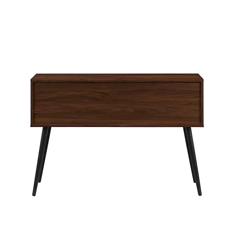 Kirklands Home Dark Walnut 2-Drawer Henry Console Table Brown Sale