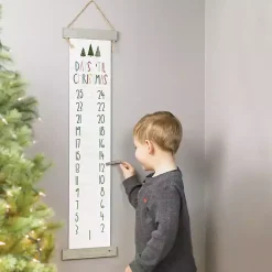 Christmas Art & Wall Decor>Kirklands Home Days 'Til Christmas Hanging Countdown Calendar