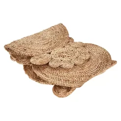 Kirklands Home Decorative Braided Jute Table Runner Tan