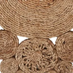 Kirklands Home Decorative Braided Jute Table Runner Tan