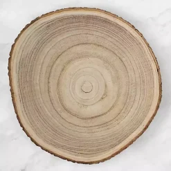 Kirklands Home Decorative Wood Slice Charger Best