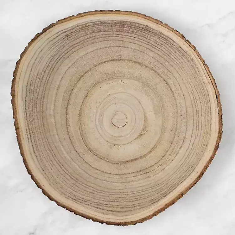 Kirklands Home Decorative Wood Slice Charger Best