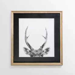 Kirklands Home Deer Antlers Framed Art Print Best