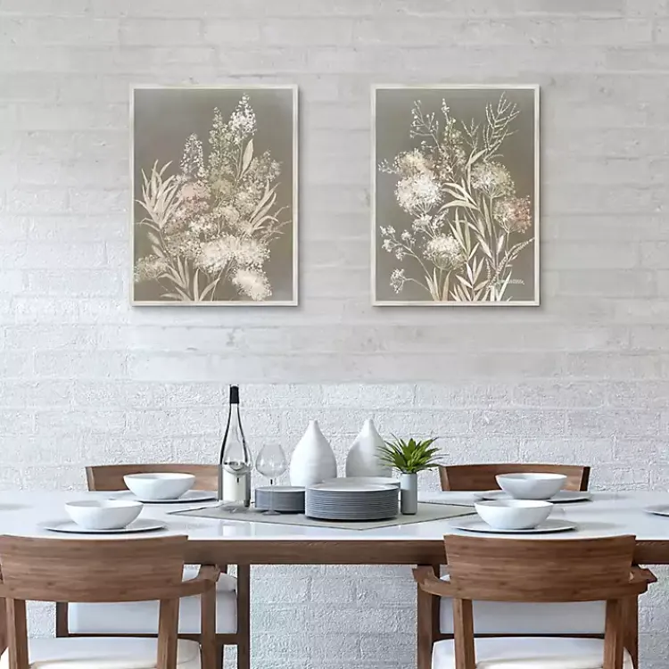 Kirklands Home Delicate Bunch 2-pc. Framed Canvas Art Set Online