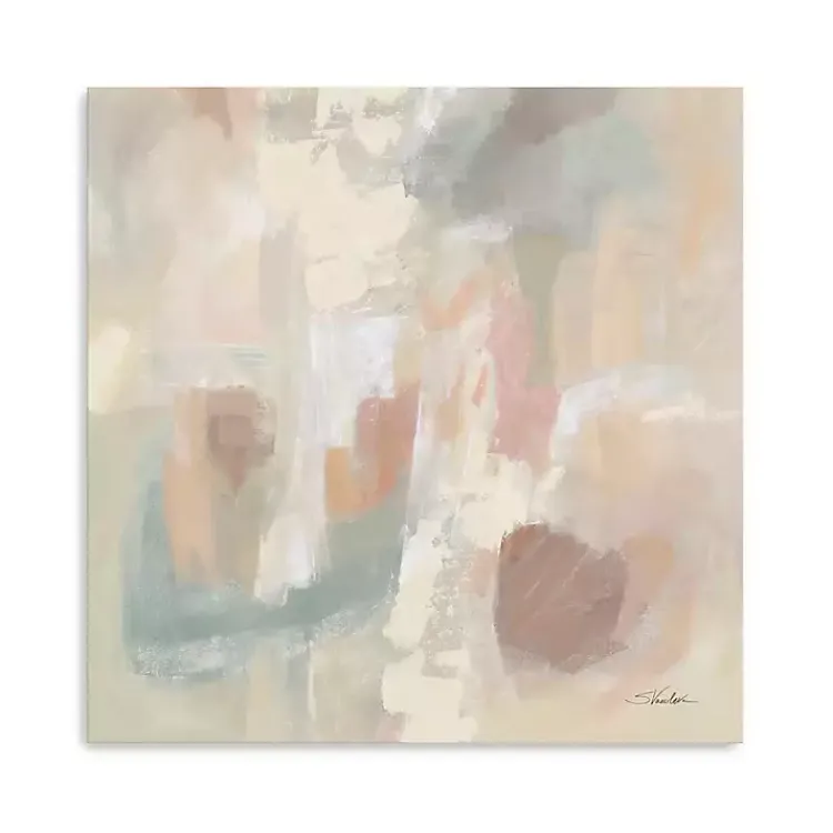 Kirklands Home Delicate Light Canvas Art Print, 30x30 in. Clearance