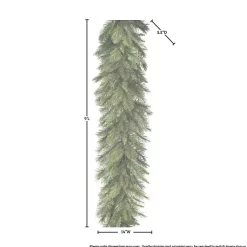 Christmas Arrangements & Garland>Kirklands Home Deluxe Belgium Pine Garland Green