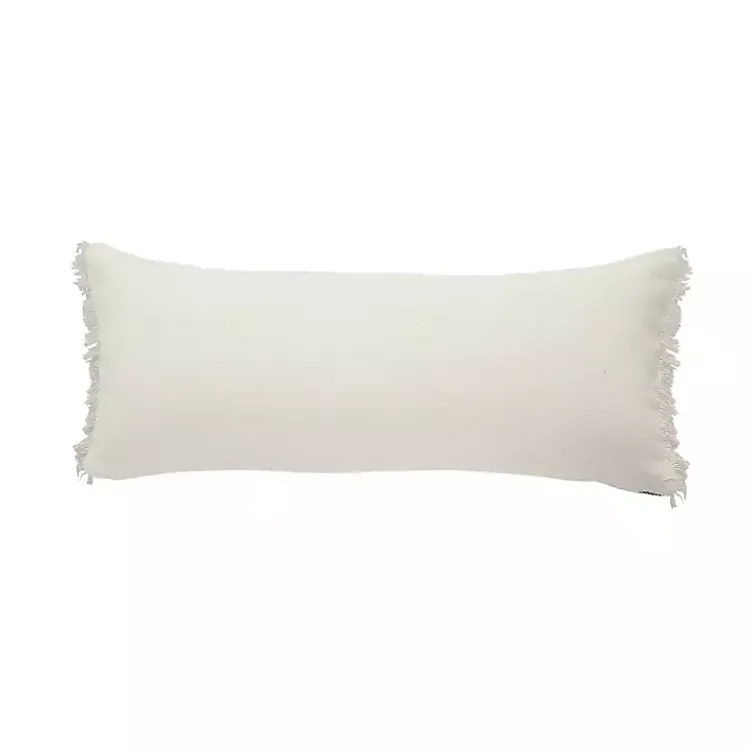 Pillows>Kirklands Home Denim Blue Braided Stripe Lumbar Pillow