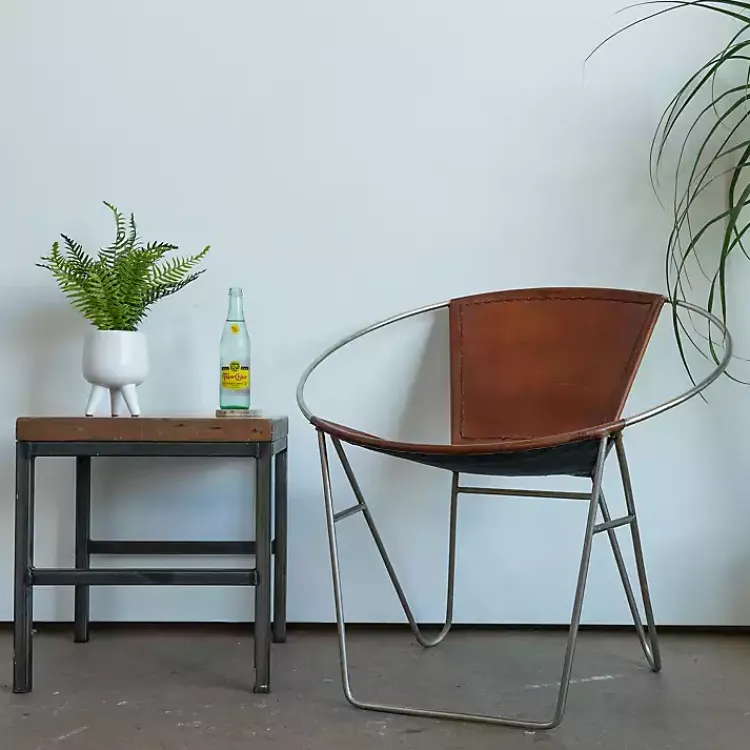 Arrangements & Greenery>Kirklands Home Desktop Palm Plant in White Planter