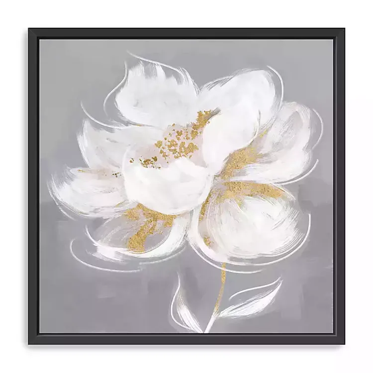 Kirklands Home Devine Bloom Framed Canvas Art Print Hot
