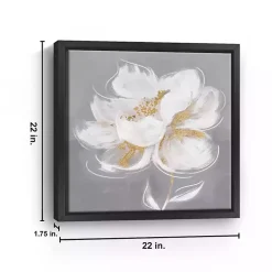 Kirklands Home Devine Bloom Framed Canvas Art Print Hot