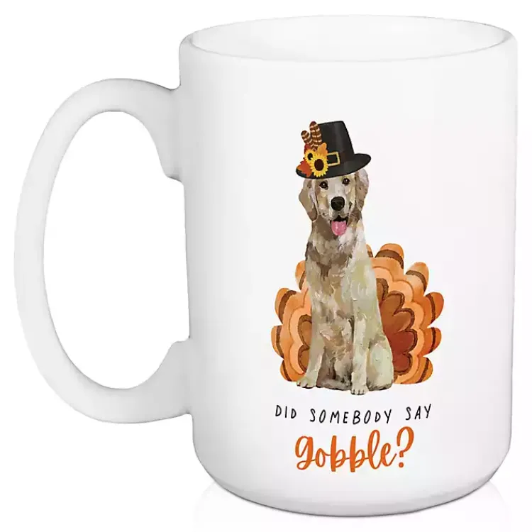 Fall>Kirklands Home Did Someone Say Gobble Mugs, Set of 2