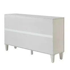 Kirklands Home Dietrich Wood 4-Door Sideboard White Hot