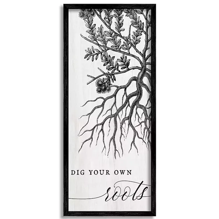 Kirklands Home Dig Your Own Roots Wall Plaque Online