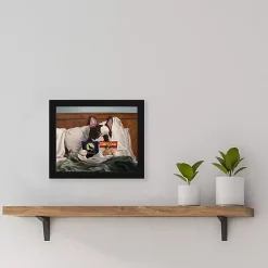 Kirklands Home Dirty Dog Framed Art Print Multi Clearance