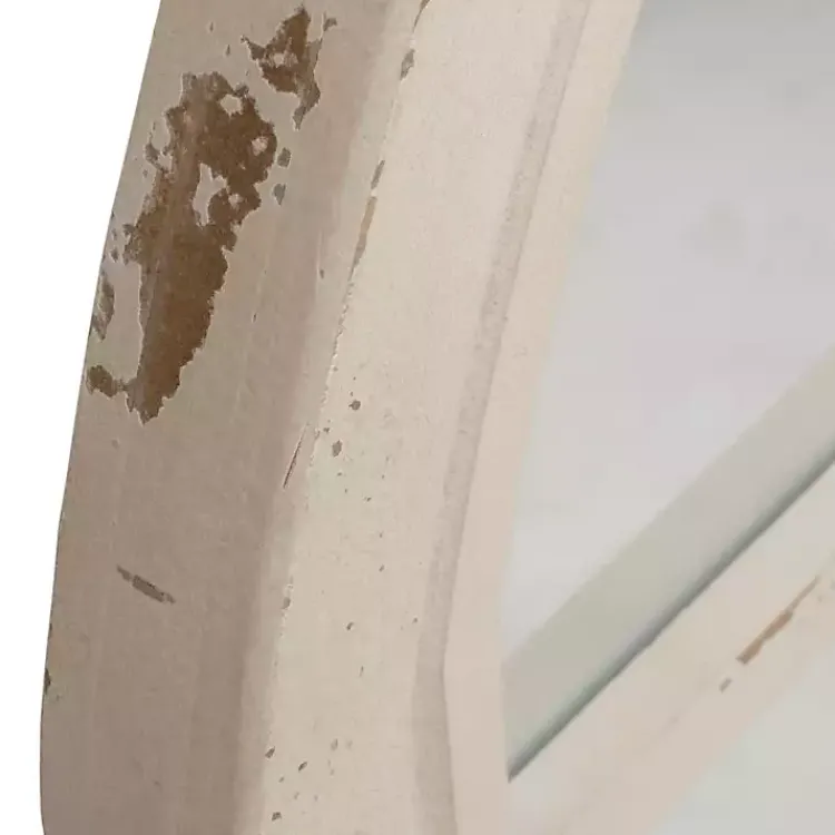 Kirklands Home Distressed Cream Sadie Arch Mirror Ivory Online