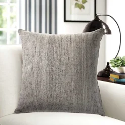 Pillows>Kirklands Home Distressed Accent Pillow Gray