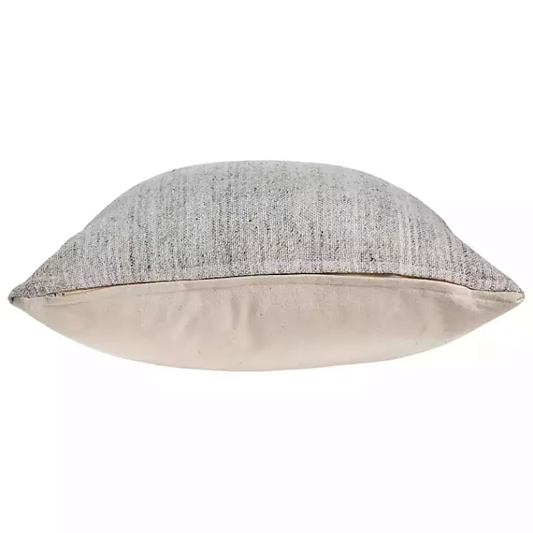 Pillows>Kirklands Home Distressed Accent Pillow Gray