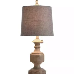 Kirklands Home Distressed Urn Resin Table Lamp Gray Online