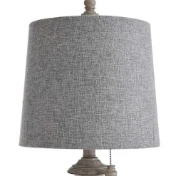 Kirklands Home Distressed Urn Resin Table Lamp Gray Online