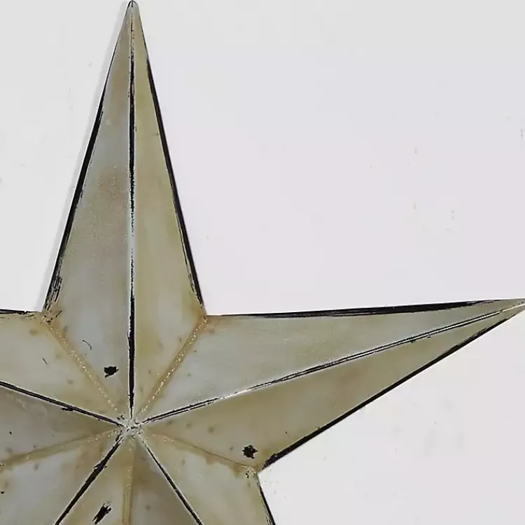 Kirklands Home Distressed Metal Stars 3-pc. Outdoor Plaque Set Best