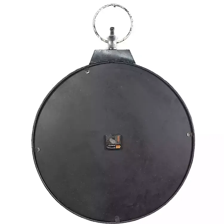 Kirklands Home Distressed White Pocket Wall Clock Sale