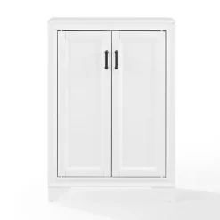 Kirklands Home Distressed Wood Accent Cabinet White Online