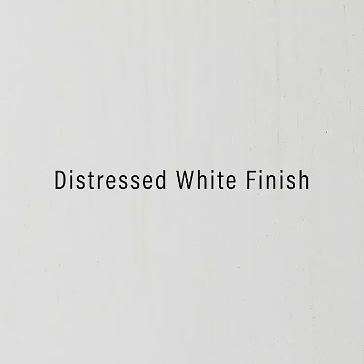 Kirklands Home Distressed Wood Accent Cabinet White Online