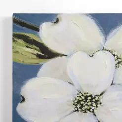 Kirklands Home Dogwood on Blue Canvas Art Print Sale