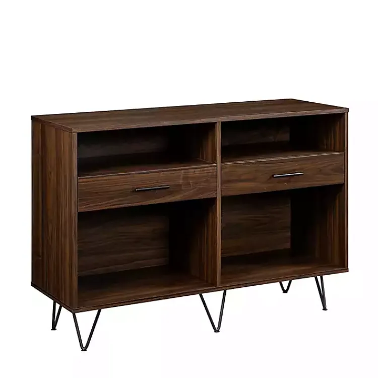 Kirklands Home Doreen Dark Brown Hairpin Console Table