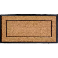 Kirklands Home Double Border Doormat, 48x24 in. Outlet