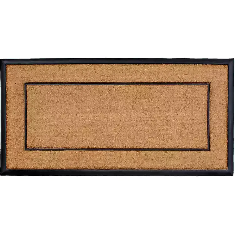 Kirklands Home Double Border Doormat, 48x30 in. Best