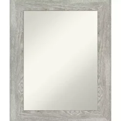 Kirklands Home Dove Gray Washed Wood Framed Mirror Hot
