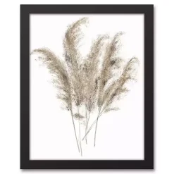 Kirklands Home Dried Florals 4-pc. Framed Canvas Art Print Set White New