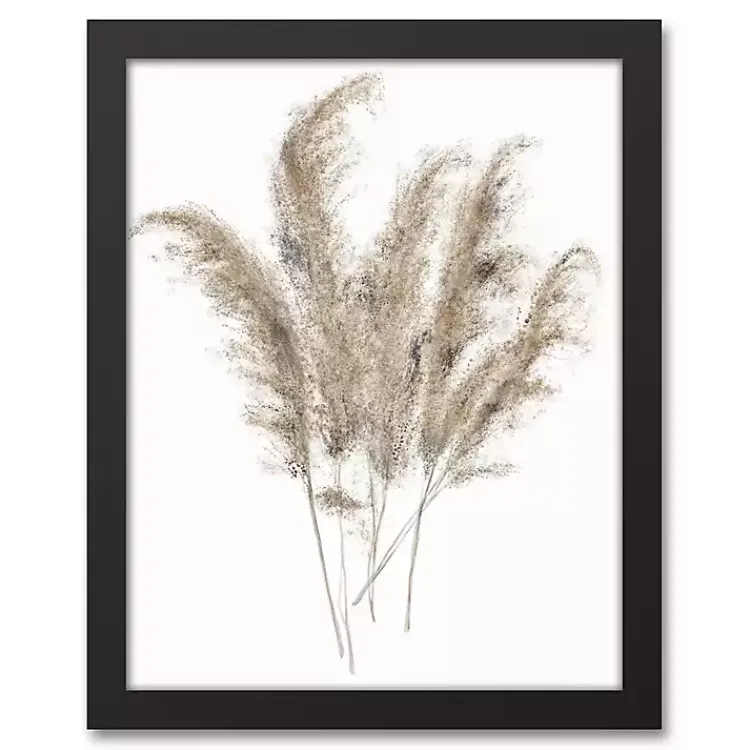 Kirklands Home Dried Florals 4-pc. Framed Canvas Art Print Set White New