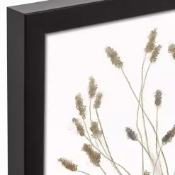 Kirklands Home Dried Florals 4-pc. Framed Canvas Art Print Set White New