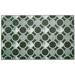 Kirklands Home Dula Sage Green Washable Area Rug, 3x5 Best