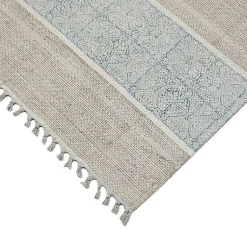 Kirklands Home Dune Stone Geometric Area Rug, 7x10 Blue Best