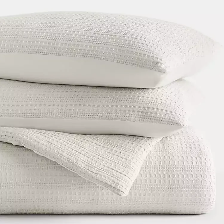 Kirklands Home Dune Waffle Ultra-Soft 3-pc. King Comforter Set Tan Outlet