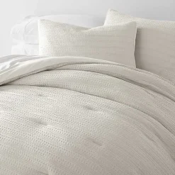 Kirklands Home Dune Waffle Ultra-Soft 3-pc. King Comforter Set Tan Outlet