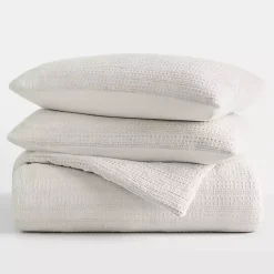 Kirklands Home Dune Waffle Ultra-Soft 3-pc. Twin Comforter Set Ivory