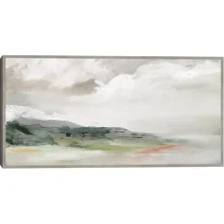 Kirklands Home Earth and Clouds Abstract Framed Wall Art Outlet